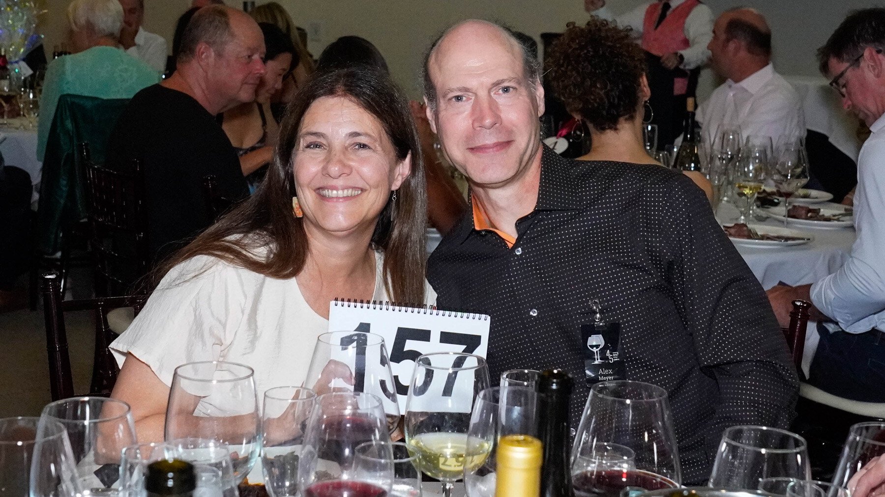 Auction winners at Soiree du Vin