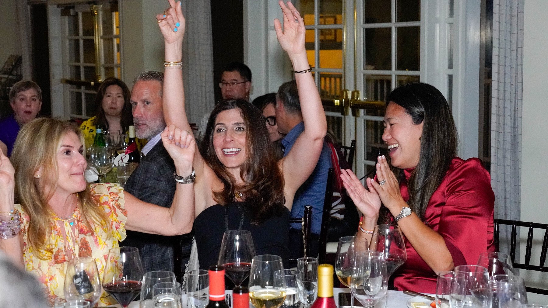 celebration at Soiree du Vin