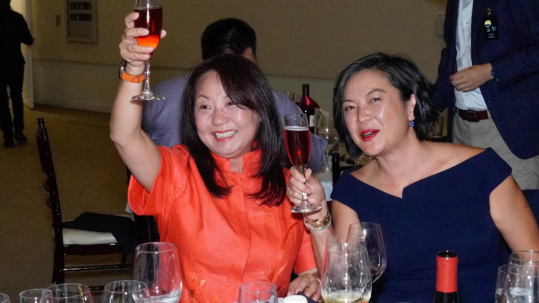 Cheers at Soiree du Vin