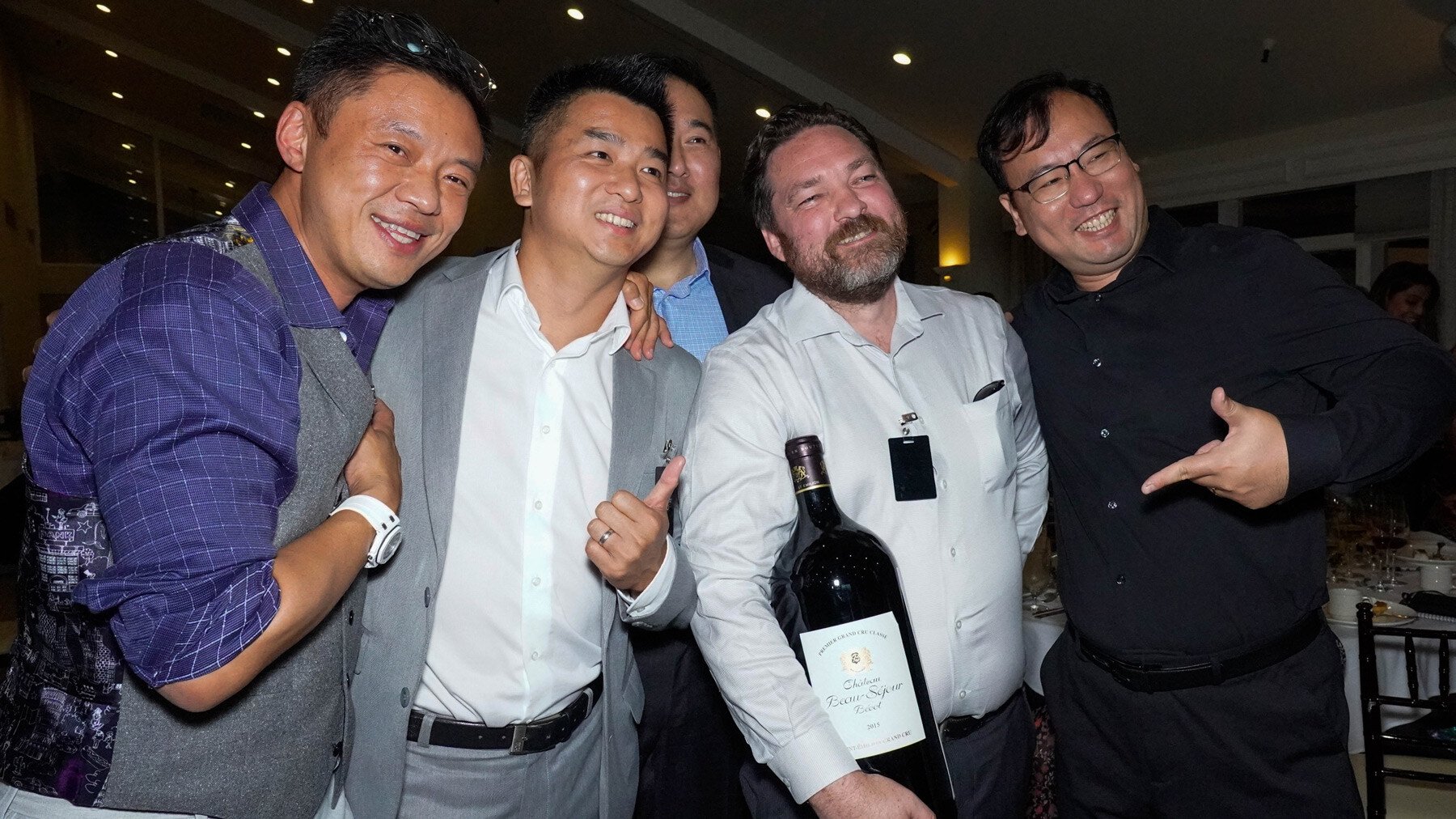Winner of the magnum at Soiree du Vin