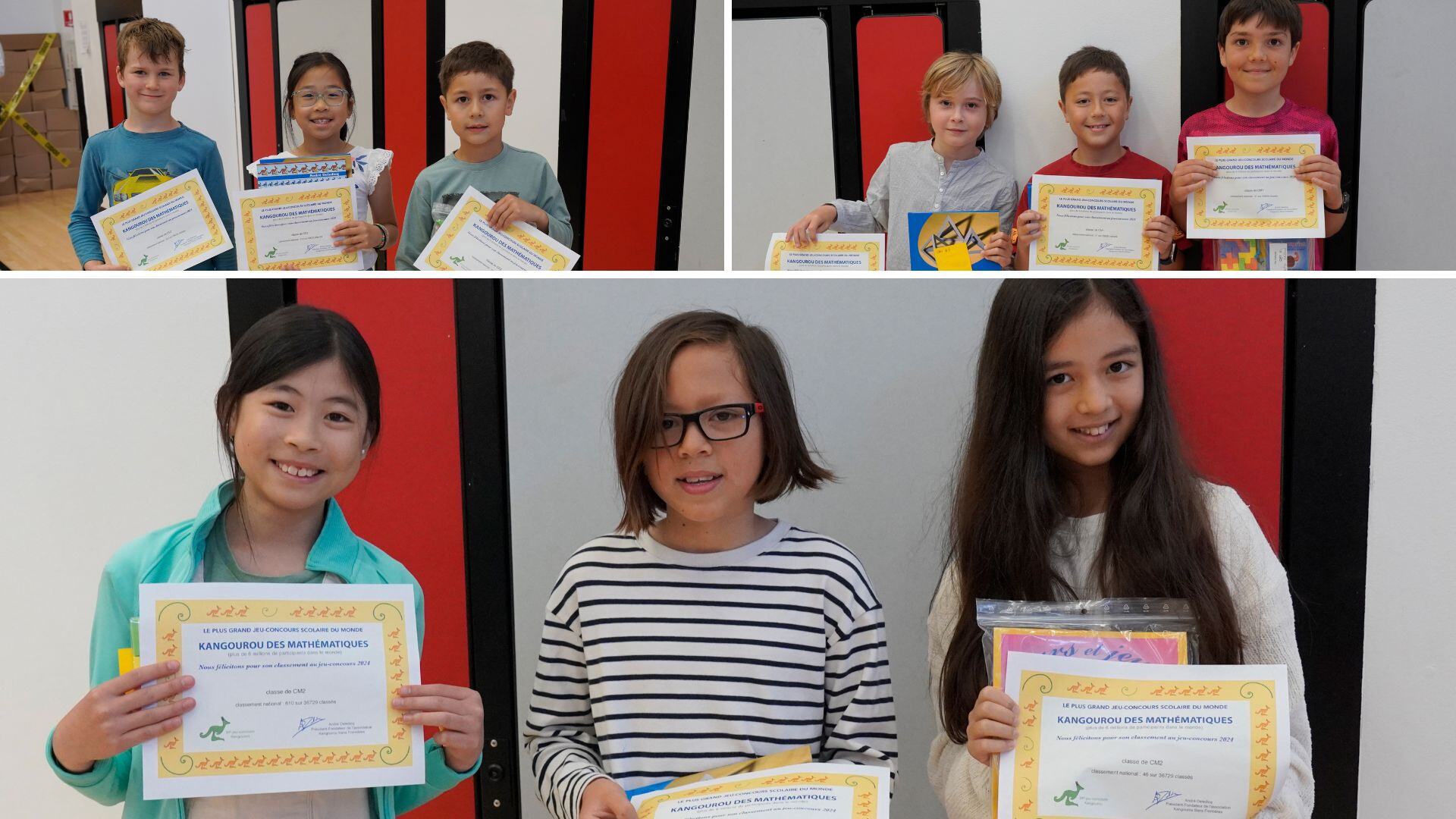 French Immersion Students Celebrate Top Awards at Kangaroo Math Contest 