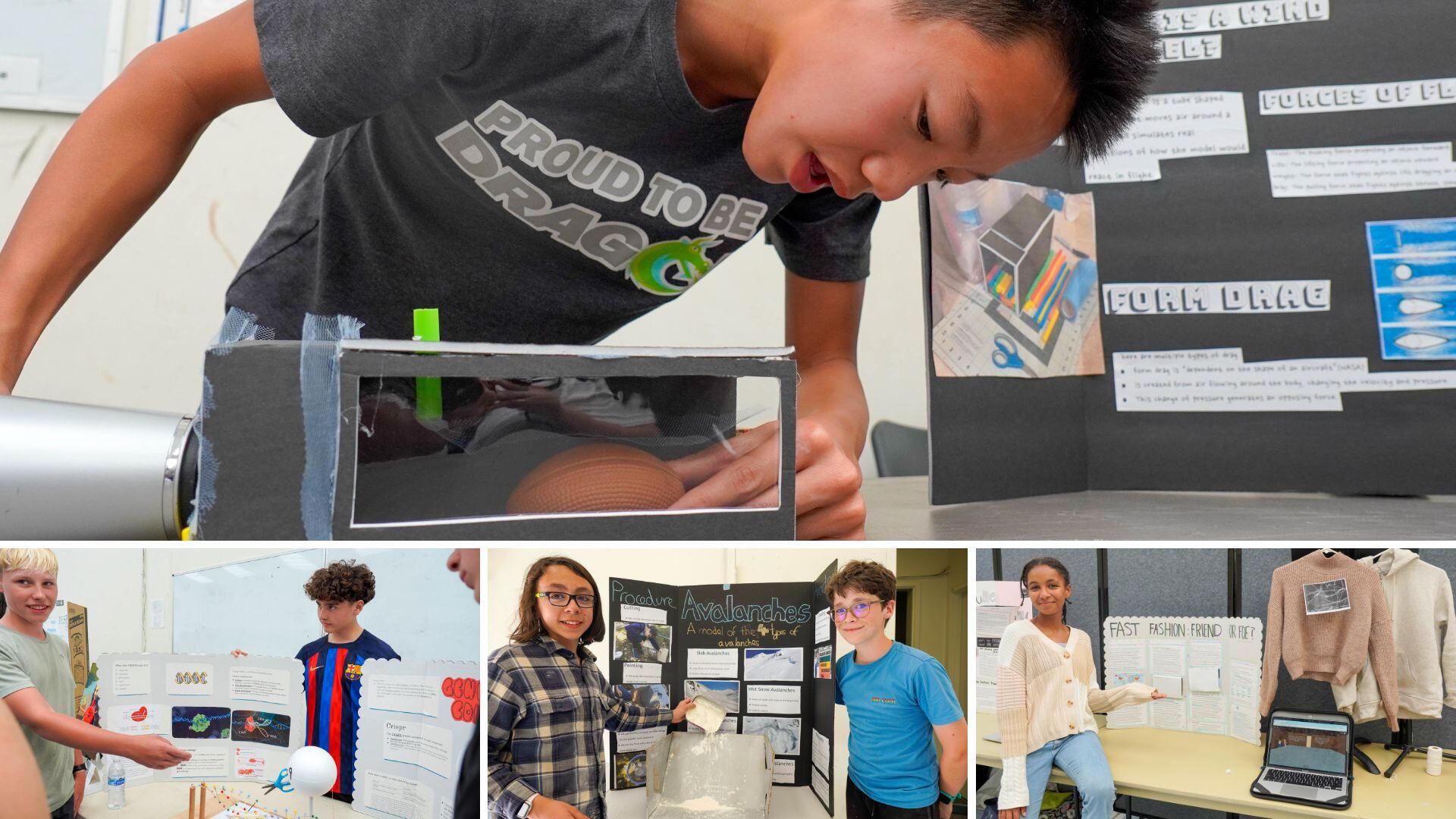 Middle school science fair: A glimpse into the diverse projects on display