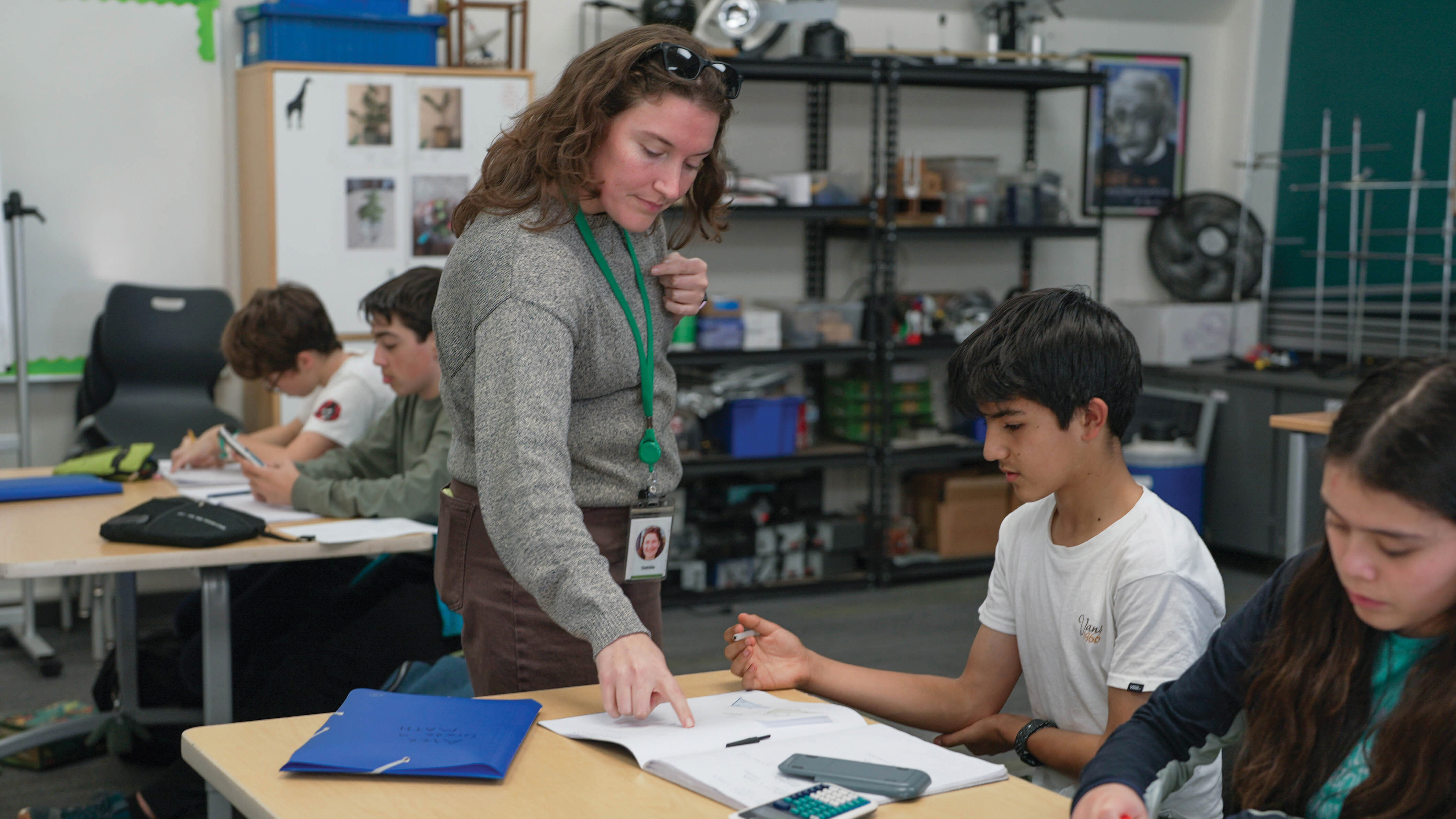 Building Confidence Through Challenge in Advanced Math