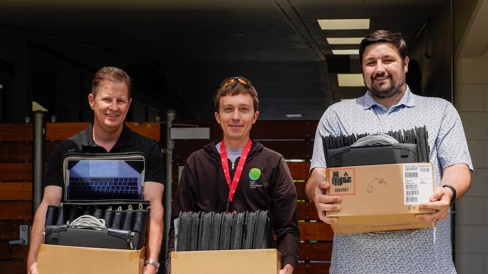 INTL Laptops Get A Second Life through Dream Volunteers