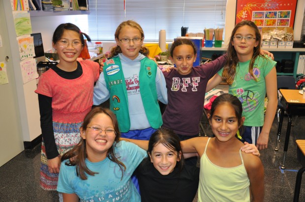 Girl Scouts Make a Difference on Campus and in Community