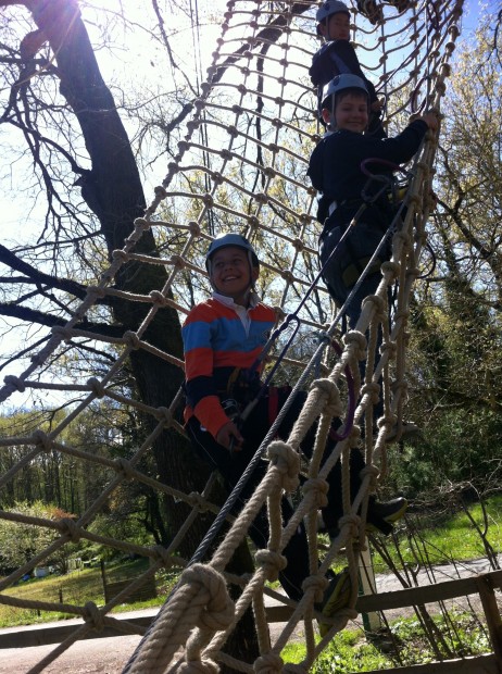 Update from Fumel: Ropes Course, Visiting Rocamadour, Cahors, and Paris!