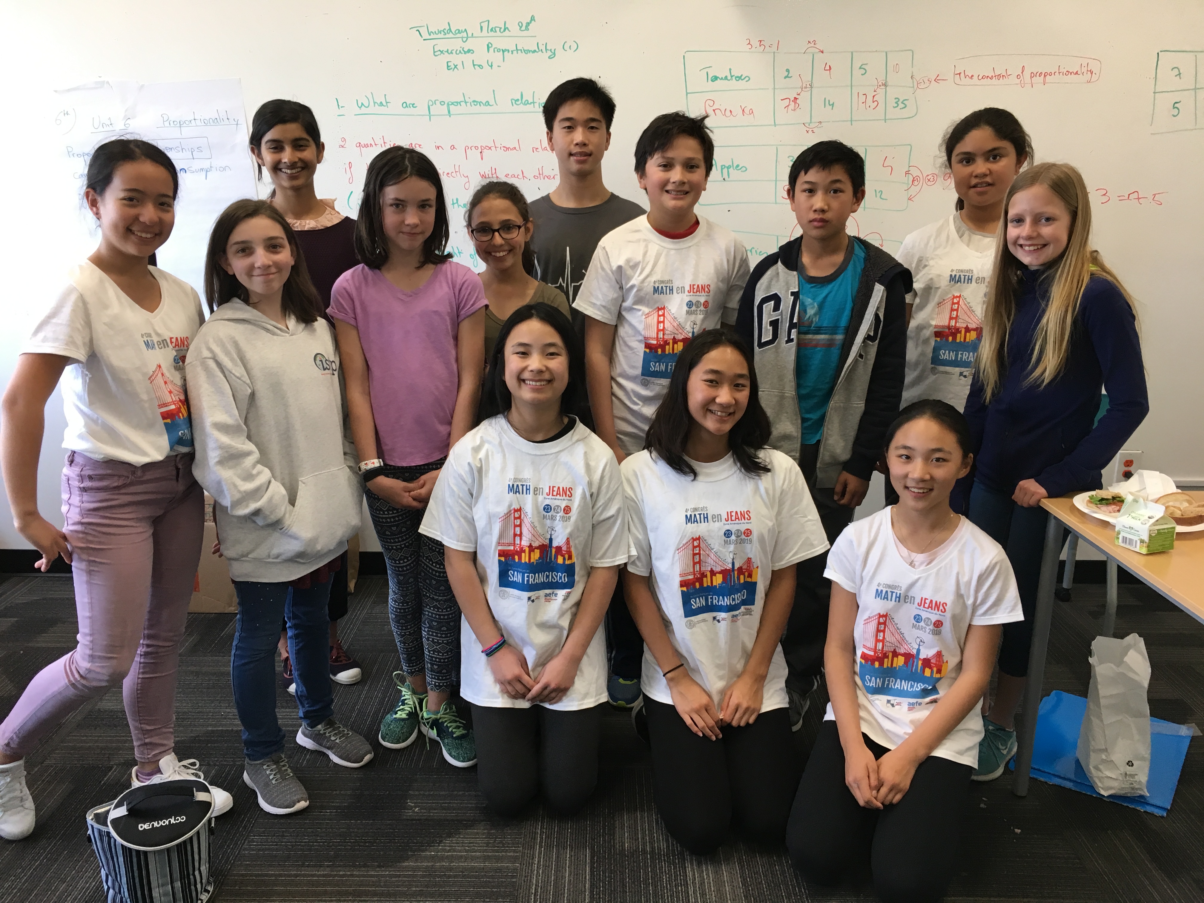 Middle Schoolers Take on Advanced Mathematics at MATH en JEANS Conference