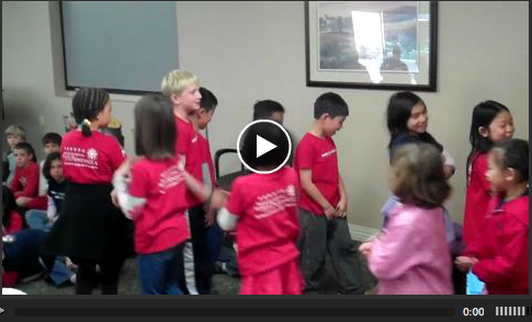 2nd Graders Sing to Local Retirement Home