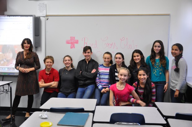 Middle School Red Cross Club Works for a Greater Purpose